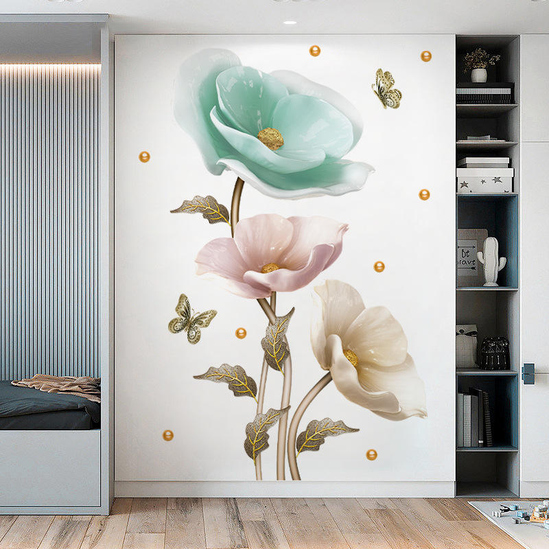 3D Orchid Flower Wall Sticker । CN-12 - Image 7